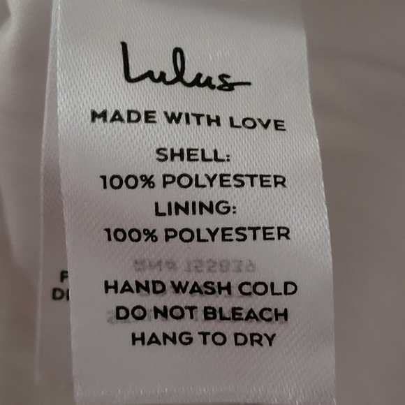 Lulus Ailey Ivory Twist Back Skater Metallic Tulle Mini Dress Size Medium - Picture 12 of 12